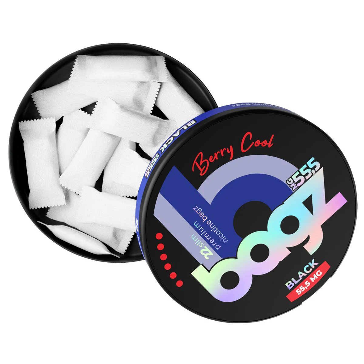 BAGZ Berry Cool Black 55.5MG - Image 3