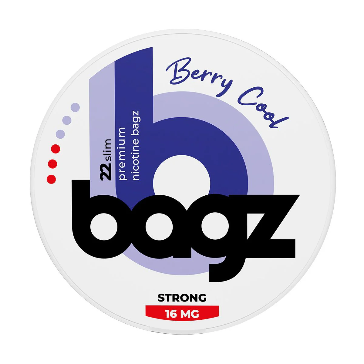 BAGZ Berry Cool 16MG