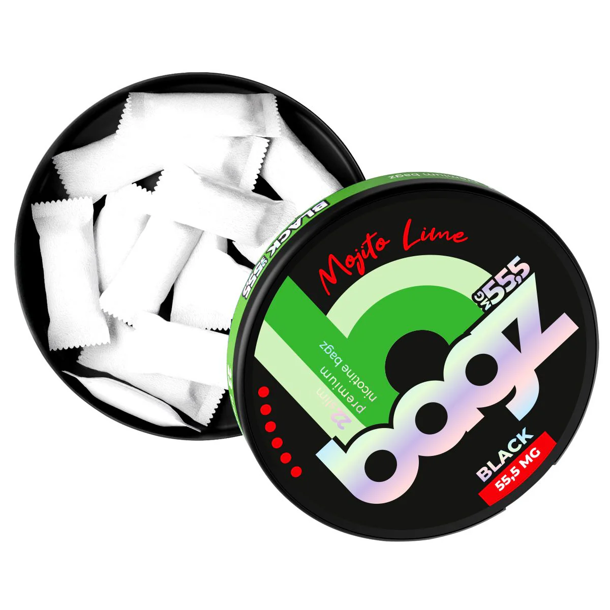 BAGZ Mojito Lime Black 55.5MG - Image 3