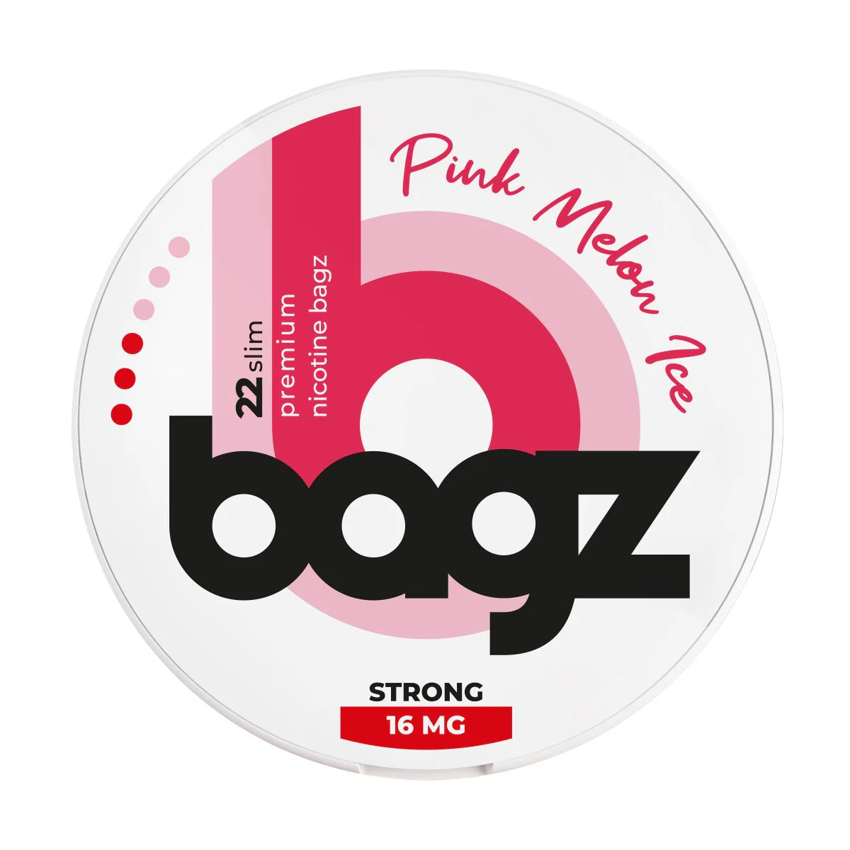BAGZ Pink Melon Ice 16MG