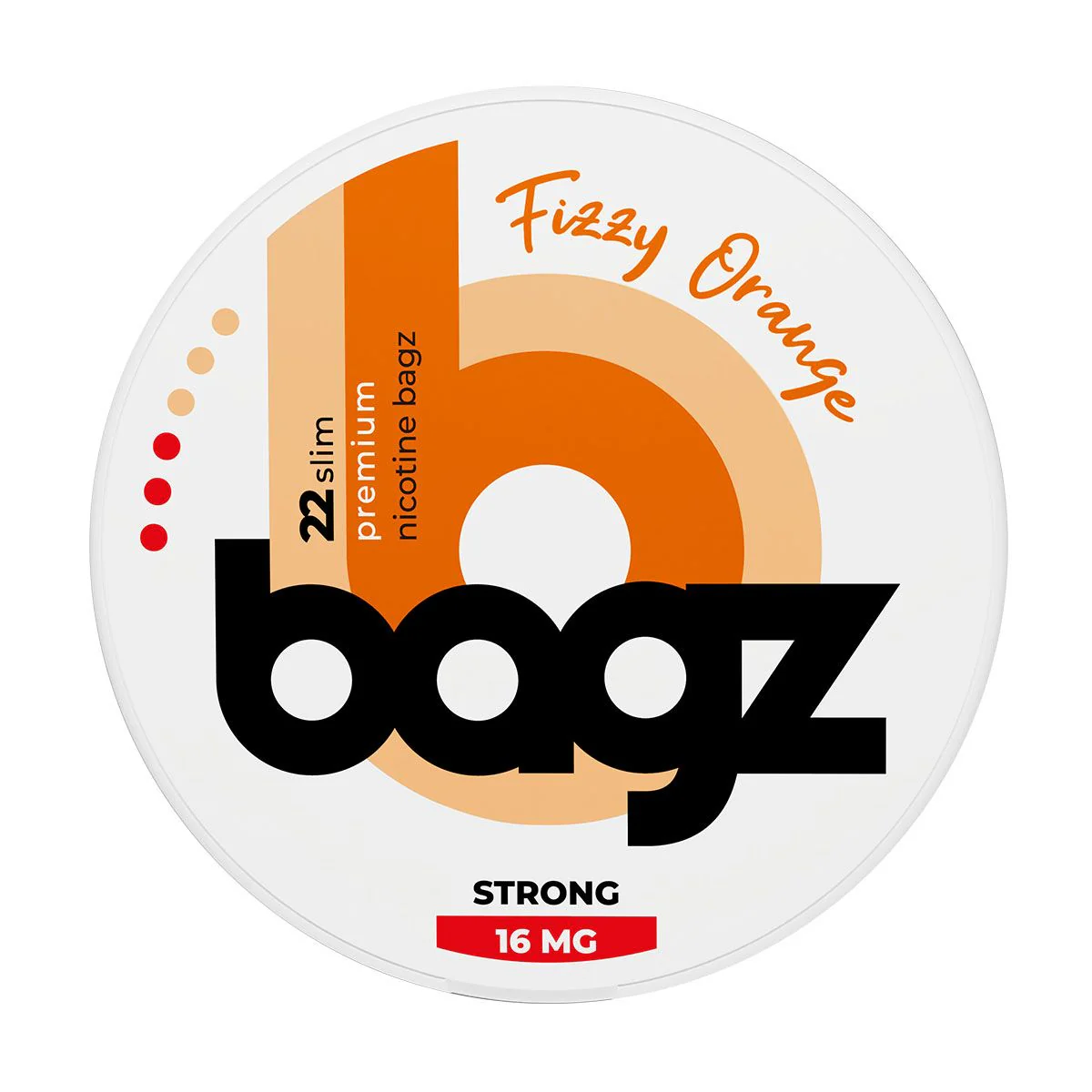 BAGZ Fizzy Orange 16MG