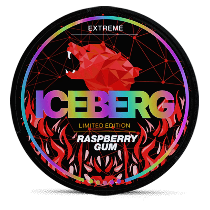 Iceberg Extreme Raspberry Gum 50MG