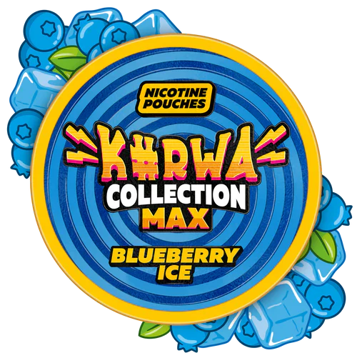 Kurwa Collection MAX - Blueberry Ice 54MG